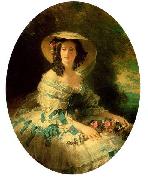 Eugenie of Montijo, Empress of France Franz Xaver Winterhalter